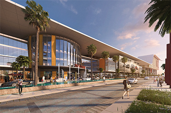 The flagship One Avenue Mall at Avenue District.